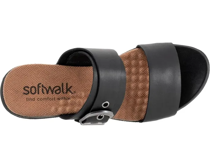 Сандалии SoftWalk Toki с двойными ремешками и стелькой с массажным эффектом