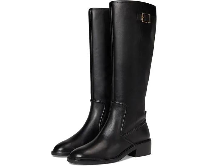 Высокие сапоги Cole Haan Silvana Tall Buckle с пряжкой на классическом каблуке