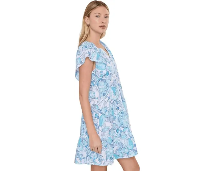 Льняное платье Norella от Lilly Pulitzer с цветочным принтом