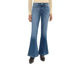 Джинсы Paige Genevieve 32 дюйма с клешем и винтажной отделкой