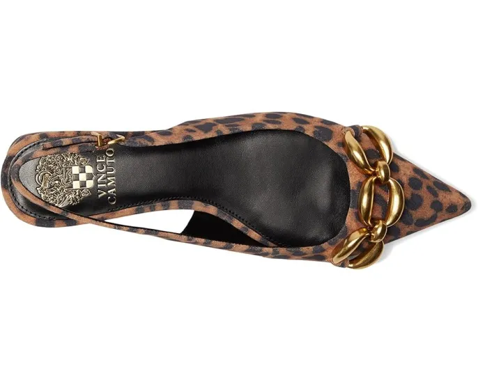 Босоножки на каблуке Vince Camuto Valiey с цепочкой и острым носком