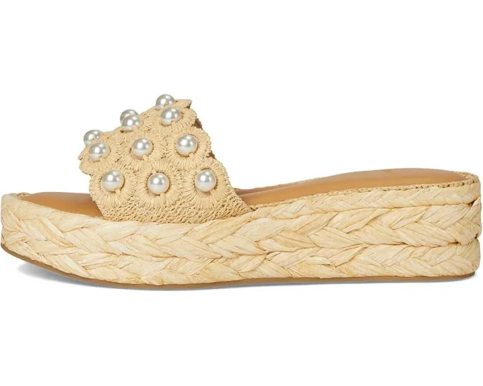 Dolce Vita Caper сандалии из конопли с бисером на ремешке