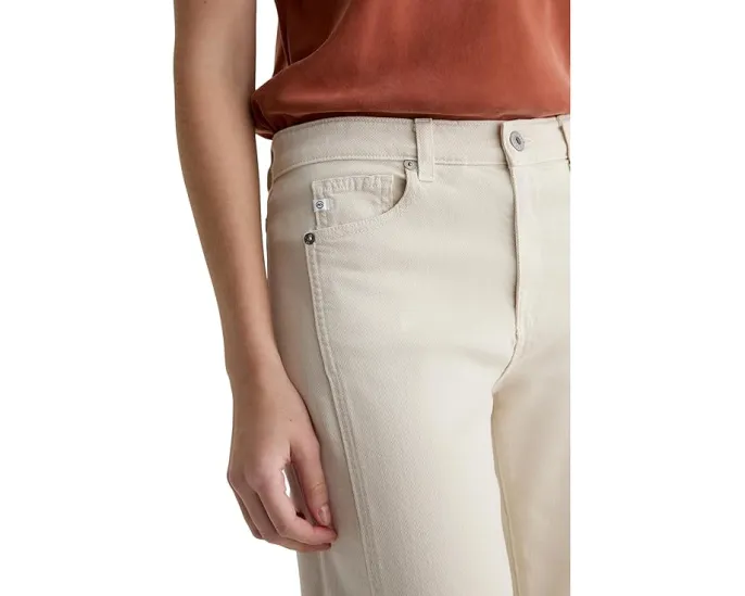 Джинсы AG Jeans Saige Wide Leg с завышенной талией из Opal Stone