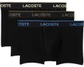 Набор из 3 трусов Lacoste 3-Pack Crocodile Logo Trunks с логотипом крокодила