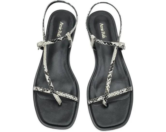 Кожаные сандалии Maxy Flat на плоской подошве от Amie Rafa