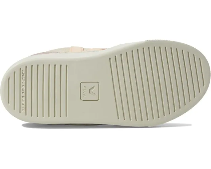 Детские кроссовки VEJA Small V-10 Suede с верхом из замши и тремя липучками