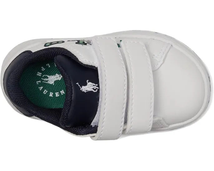 Кроссовки Polo Ralph Lauren Heritage Court II с графическим принтом для малышей