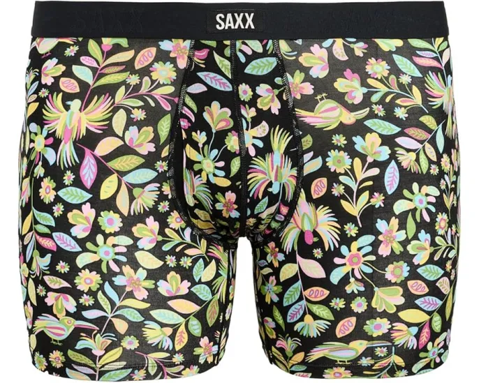 Боксеры SAXX Vibe Xtra Soft Comfort с технологией Stop Drop и карманом BallPark Pouch