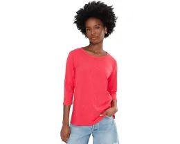 Хлопковая футболка Mod-o-doc с длинным рукавом и круглой горловиной