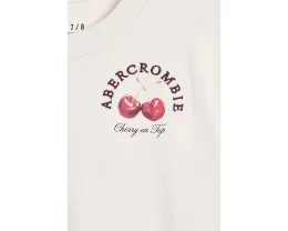 Футболка оверсайз Cherry для детей от abercrombie kids