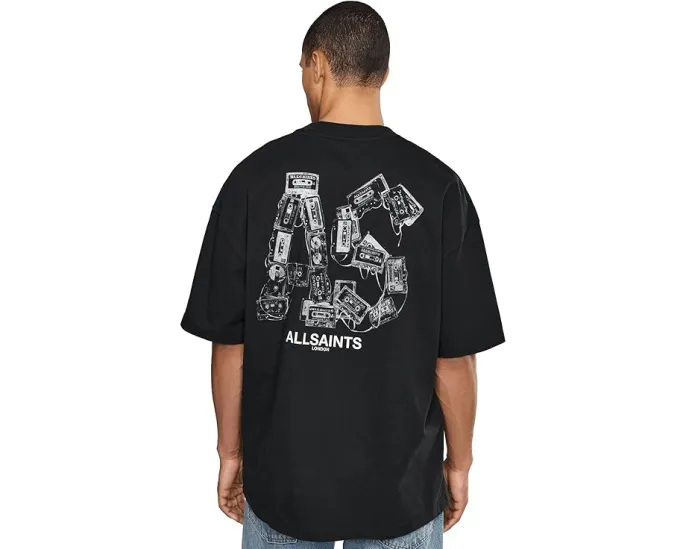 Футболка Mixtape с принтом и свободным кроем AllSaints