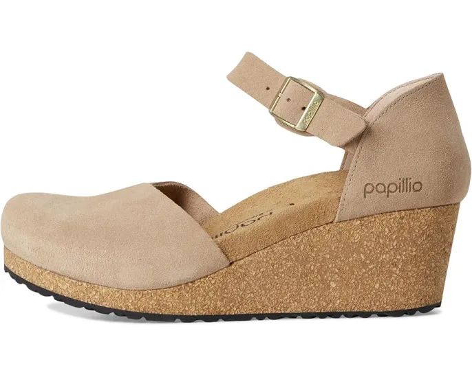 Босоножки Birkenstock Mary Wedge Sandal на танкетке из замши