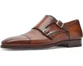 Туфли Magnanni Miura из кожи с мыском cap toe и двойной пряжкой