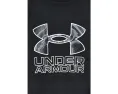 Футболка Under Armour Tech Hybrid Print с длинным рукавом для детей