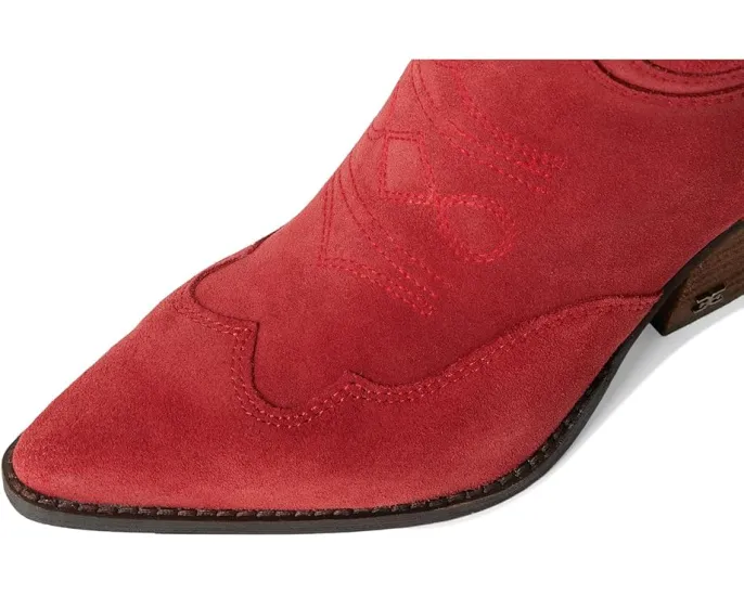 Сапоги Sam Edelman James из замши с высоким голенищем и двойной молнией