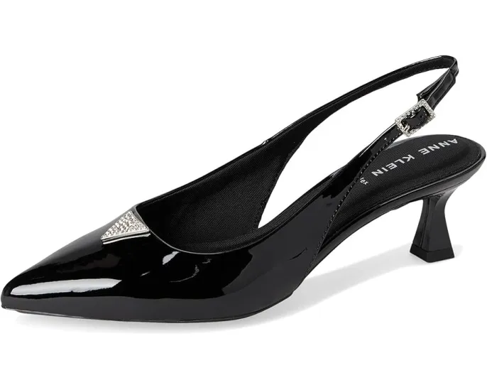 Туфли Anne Klein Iset на низком каблуке с кристаллами и ремешком