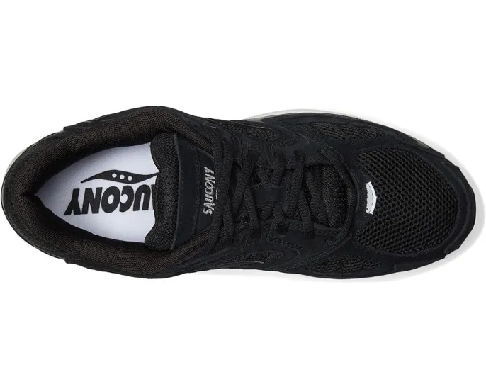 Кроссовки Saucony Grid Jazz 9 с сетчатым верхом и замшевыми вставками