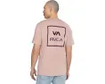 Футболка RVCA Glitch Short Sleeve с принтом и красной строчкой