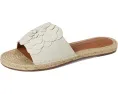 Сандалии Biricha Floral Flat от Lucky Brand с объемным цветочным декором и резиновой подошвой