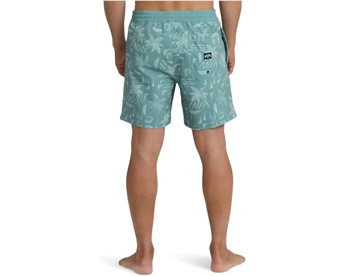 Плавки Billabong Good Times LB с эластичным поясом и принтом по всей поверхности