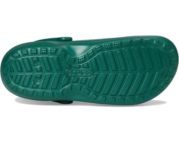 Классические утепленные кроксы Crocs с искусственным мехом и регулируемым ремешком