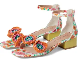 Туфли Blue by Betsey Johnson Brandee на каблуке с цветочным декором и регулируемым ремешком