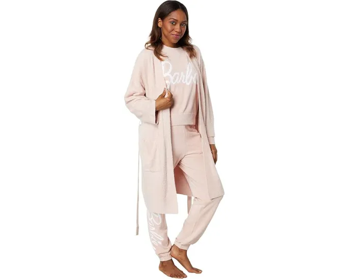 Barefoot Dreams Спортивные штаны CozyChic Ultra Lite Barbie с эластичным поясом