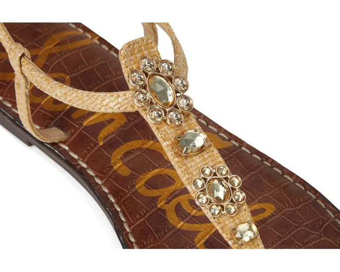 Сандалии-шлепанцы Sam Edelman Gigi Ray с регулируемым ремешком и мягкой стелькой