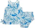 Платье Lilly Pulitzer Baby Lilly Shift с шортиками для младенцев