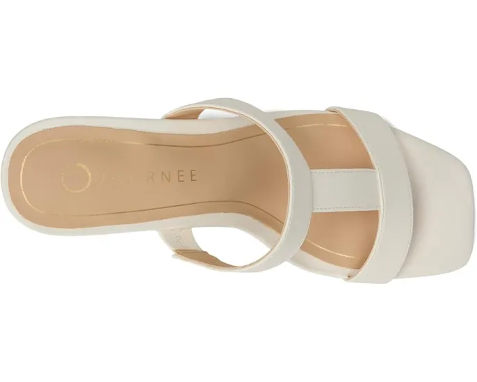 Сандалии Clodie на танкетке с Т-образным ремешком от Journee Collection