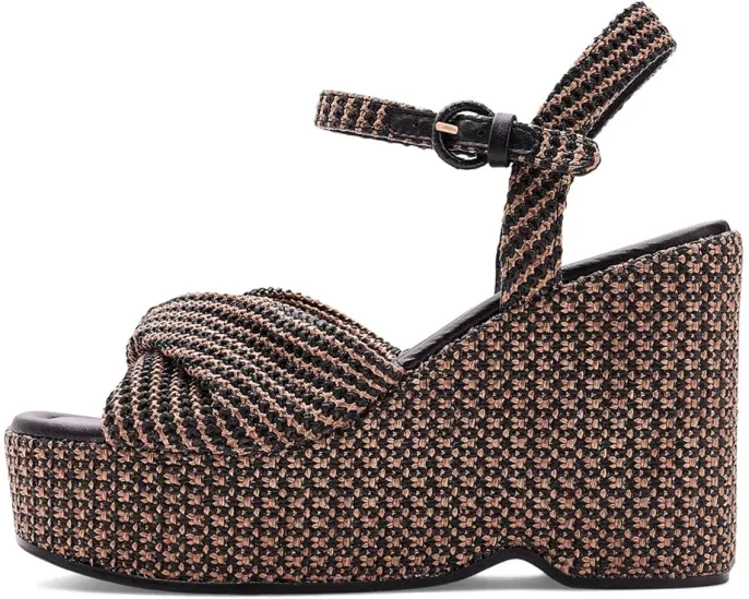 Сандалии Joanne от Circus NY by Sam Edelman на платформе из рафии