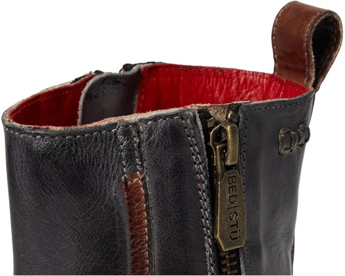 Ботинки Bed Stu Bitsy с квадратным носком и молнией сбоку