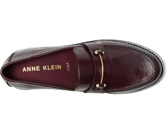 Лоферы Anne Klein Emme из искусственной кожи с круглым носком и мягкой стелькой