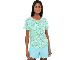 Топ Clairmont Ladder Lace Knit от Lilly Pulitzer с вставками из кружева и каре