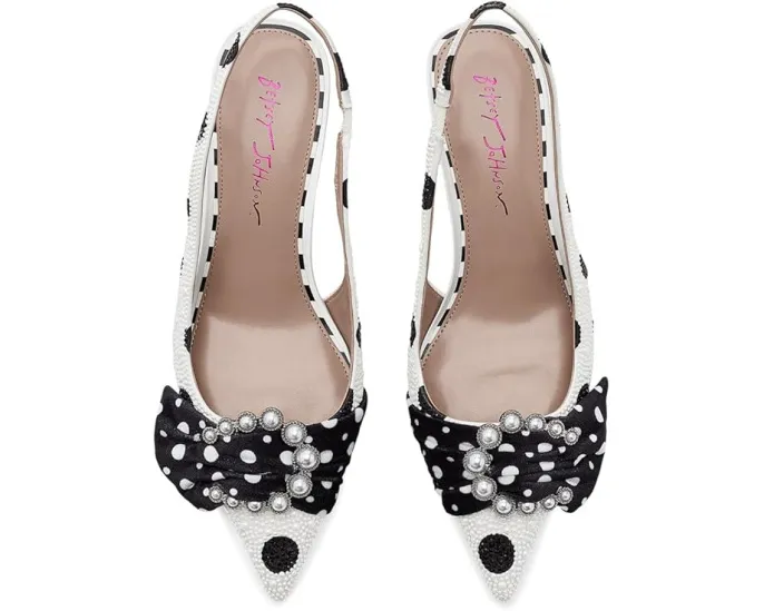 Туфли Blue by Betsey Johnson Bryanna на каблуке с жемчугом