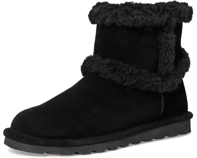 Зимние сапоги Bearpaw Kate до икры с меховой отделкой и защитой Bearcoat