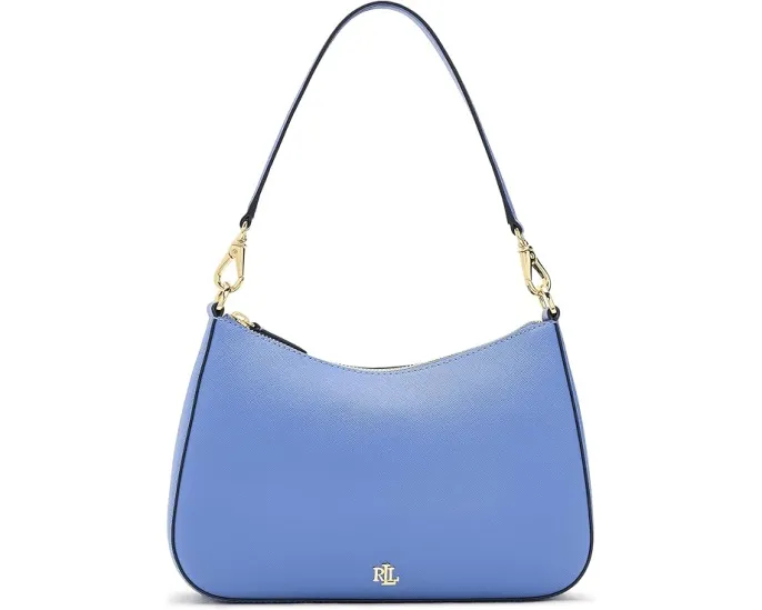 Сумка Lauren Ralph Lauren Crosshatch Leather Medium Danni Bag из телячьей кожи