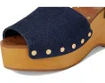 Клоги Madewell Holland из кожи с платформой и регулируемой лодыжечной лямкой