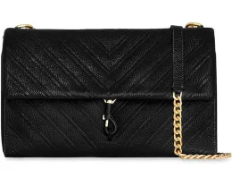 Сумка через плечо Rebecca Minkoff Edie Emboss Large