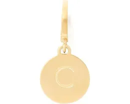 Подвеска Kate Spade New York Mini C с гравировкой из латуни