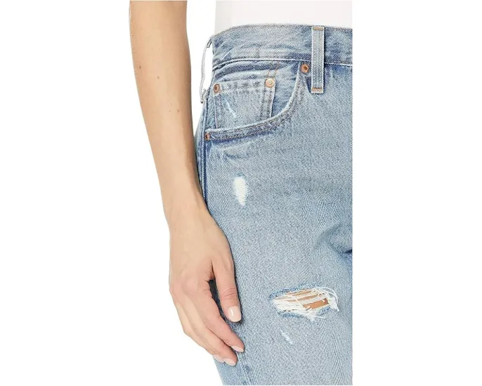 Джинсы Levi's® Premium 501 Skinny с зауженным кроем и кожаным патчем