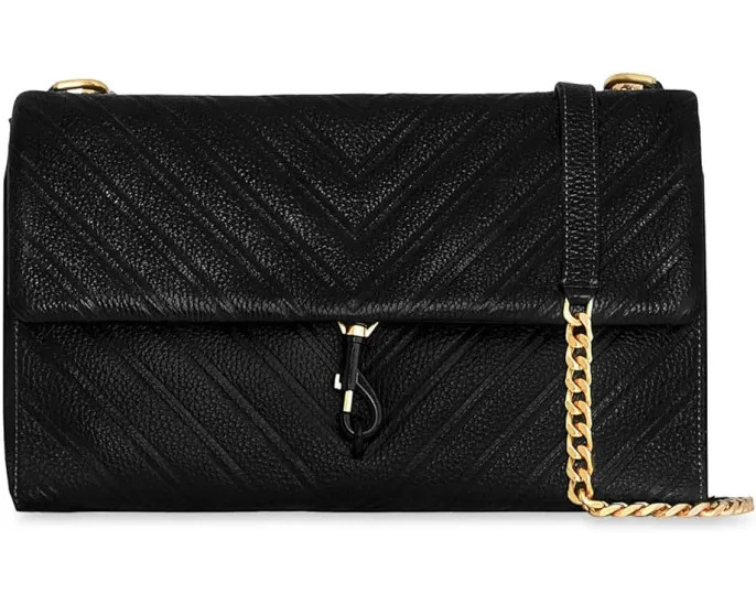 Сумка через плечо Rebecca Minkoff Edie Emboss Large