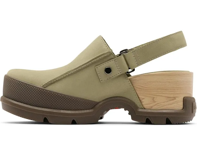 Клоги SOREL Roam’N Clog RBR из гладкой кожи с регулируемой липучкой