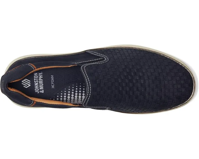 Johnston & Murphy слипоны Mcguffey 2 Woven с плетеным верхом и стелькой XC Foam