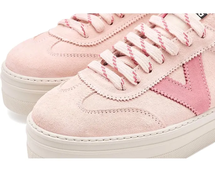 Кроссовки Victoria Barcelona на платформе с текстильным верхом