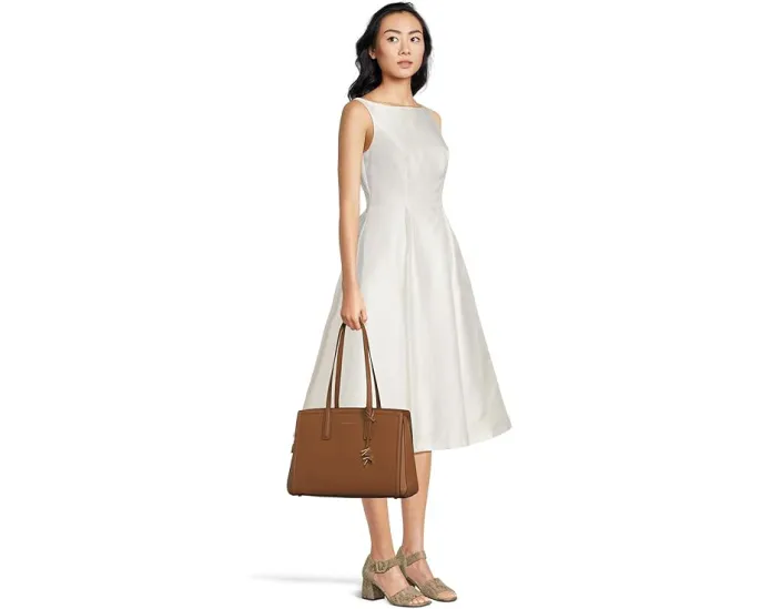 Сумка-тоут MICHAEL Michael Kors Laila Medium из тисненой козьей кожи