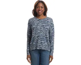 Свитер Elliott Lauren с круглым вырезом и принтом Wild at Heart