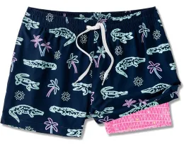 Плавки Chubbies The Neon Glades с ярким принтом