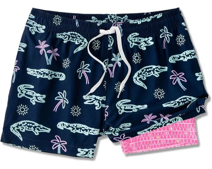 Плавки Chubbies The Neon Glades с ярким принтом