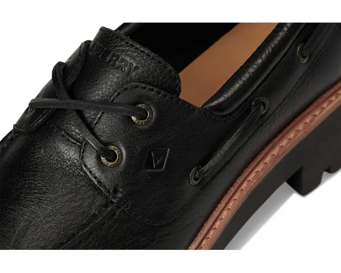 Ботинки Sperry AO 2 Eye Lug с массивной подошвой и кожаным верхом